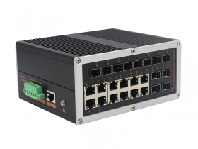 網管工業級 千兆12光12電-SFP