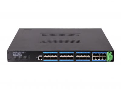 管理型 千兆12光24電工業以太網交換機