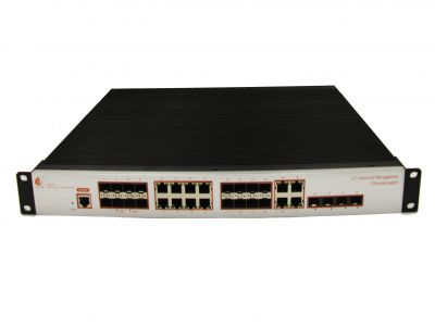 YH6428GS-M-SFP管理型工業交換機
